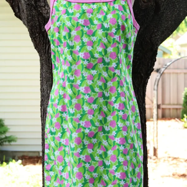 Vintage Y2K Lilly Pulitzer Pistachio Fine Vines Shift Dress